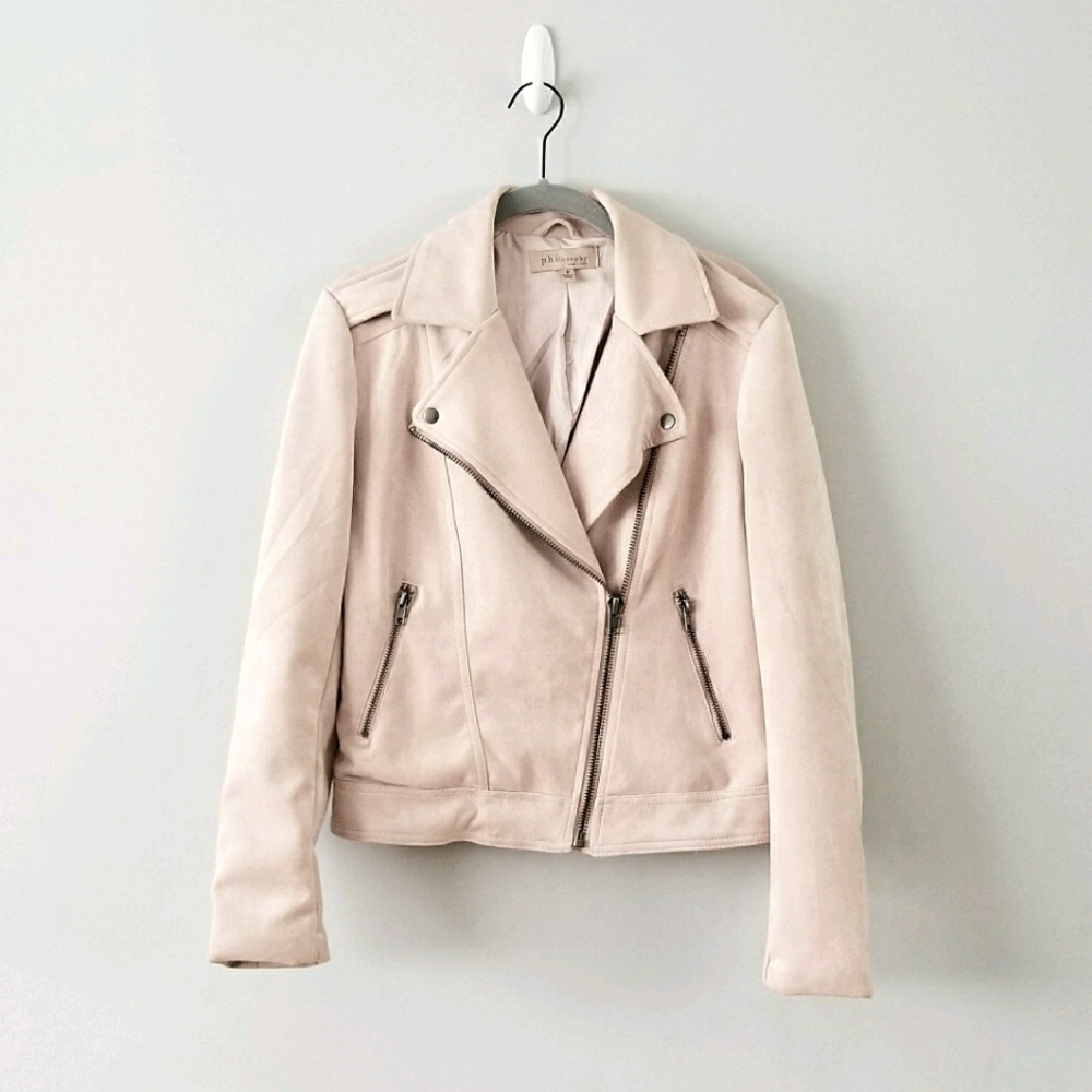 Pink Moto Jacket